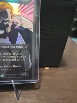 Eddie Brock (0233) (Borderless) Marvel's Spider-Man Foil Magic the Gathering - Image 4