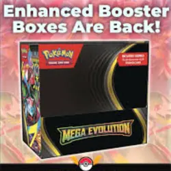 Pokemon Mega Evolution Enh Booster Box With ETB Factory Sealed Read DESCRIPTION - Image 1