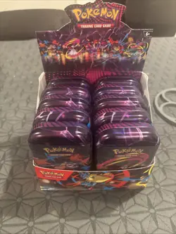 Pokemon TCG Mega Evolutions Mega Heroes Mini Tin Display- Not A Full Art Set - Image 2