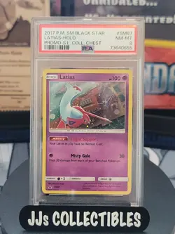 2017 Pokemon Latias Holo SM87 Promo PSA 8 CGC BGS - Image 1