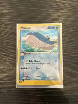 Wailord LP Holo Rare EX Ruby & Sapphire 14/109 Pokemon TCG See Photos - Image 1