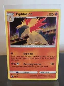 Pokemon TCG - Typhlosion SM185 - Black Star Promo - Holo Rare - Image 1