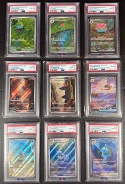 Pokemon 151 Venusaur, Charizard, Blastoise Evolutions Sequential Sets ALL PSA 10 - Image 1