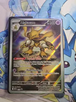 Alakazam 009 - Pokemon TCG Mega Evolutions - ETB Promo - SEALED - Image 1