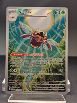 Ninjask 137/132 Illustration Rare Mega Evolution English Pokemon TCG - Image 1