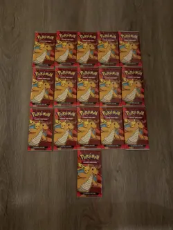 Pokemon 2025 Dragons McDonalds Dragon Discovery Booster Pack Lot of 16 (Sealed) - Image 1