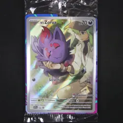 N's Zorua (Pokemon Center Exclusive) Pokemon Promo 189 Scarlet & Violet Sealed - Image 1
