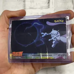 Pokemon TCG Psychic Showdown Pokemon Topps Mewtwo Strikes Back 33 MP Vintage - Image 2