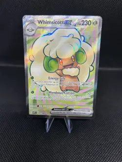 Pokemon TCG Holo Whimsicott Ex White Flare Holo Foil Nm 3 Card Lot Near Mint - Image 3