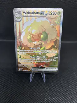 Pokemon TCG Holo Whimsicott Ex White Flare Holo Foil Nm 3 Card Lot Near Mint - Image 5