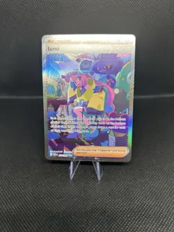 Iono Pokemon TCG Sir Paldean Fates Holo Card 237/091 NM+/M Condition Pokemon - Image 2