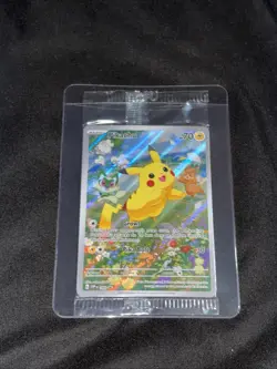 Pokemon Card TCG - Pikachu SVP 088 Black Star Promo 88 Paldea Adventure Chest NM - Image 2