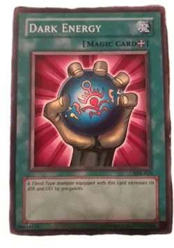 VINTAGE Dark Energy SDK-020 LP+ KAIBA DECK YUGIOH CARD - Image 1