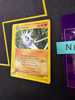 Pokemon Card TCG Pupitar 56/147 Aquapolis Regular Non-Holo 42💎NM LP+ 💎 - Image 1