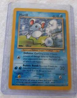 Marill 66/111 Neo Genesis Regular Non Holo Common Card TCG Trading Card Game - Image 1