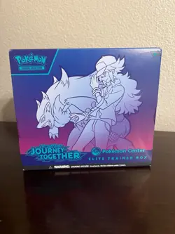 Pokemon Center Journey Together ETB Elite Trainer Box No PROMO card NO PACKS - Image 1