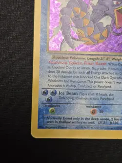Dark Gyarados 8/82 Celebrations 25th Anniversary NM Holo Foil Rare Pokemon Card - Image 5