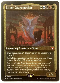 mtg magic Sliver Gravemother FOIL etched ENGLISH mere des tombes slivoide - Image 1