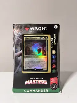 New and Sealed x 1 Commander Masters Commander Deck - Sliver Swarm MTG Preconstr - Image 1