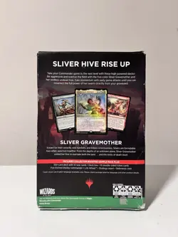 New and Sealed x 1 Commander Masters Commander Deck - Sliver Swarm MTG Preconstr - Image 3