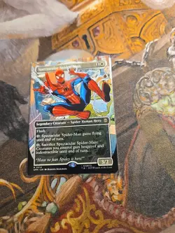 Spectacular Spider-Man Borderless MTG Marvel's Spider-Man - Pack Fresh - - Image 1