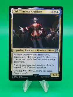 CID, TIMELESS ARTIFICER #414 MTG Final Fantasy - Mint - Image 1