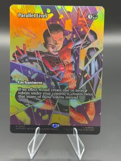 Parallel Lives - Foil - Borderless M MTG Marvel Universe M/NM - Image 1