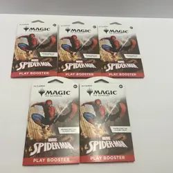 MTG-MagicThe Gathering Marvel Spider-Man Play Booster- 5 packs - Image 1