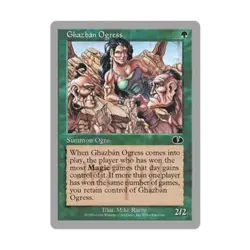 WOTC MtG Unglued Ghazban Ogress (C) NM - Image 1