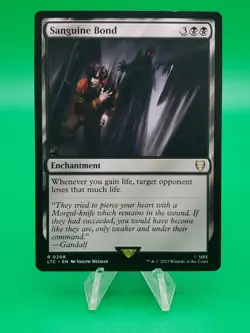 MTG - Sanguine Bond - Lord of the Rings Commander - Tales of Middle-Earth MINT - Image 1