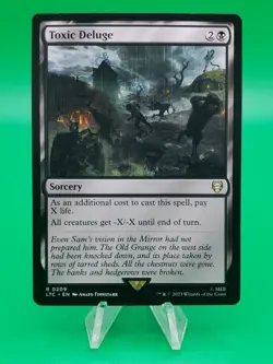 MTG Toxic Deluge (209) | NM | Commander: The Lord of the Rings (LTC) MINT - Image 1