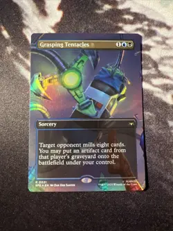 Grasping Tentacles (Borderless) Marvel's Spider-Man: Eternal-Legal Foil NM MTG - Image 1