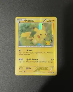 Pikachu 26/83 Holo Promo 20th Anniversary Stamped Pokemon - Pokemon TCG - Image 1