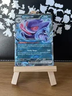 Holo Gengar ex - 104/162 Double Rare Temporal Forces Pokemon TCG - Image 1