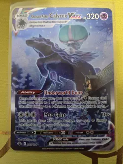 Pokemon Chilling Reign Shadow Rider Calyrex VMAX 205/198 Alternate Art - Image 1