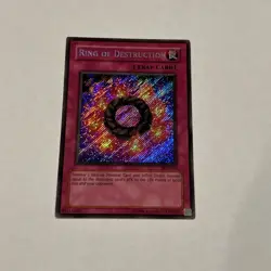Yugioh Ring of Destruction PGD-000 Secret Rare Unlimited - Never Played NM/M - Image 2