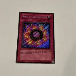 Yugioh Ring of Destruction PGD-000 Secret Rare Unlimited - Never Played NM/M - Image 3