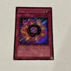 Yugioh Ring of Destruction PGD-000 Secret Rare Unlimited - Never Played NM/M - Image 4