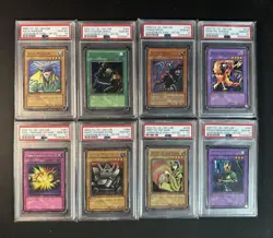 Yugioh Legend of Blue Eyes LOB 31 1st Edition PSA 10 LOT - Image 2