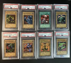 Yugioh Legend of Blue Eyes LOB 31 1st Edition PSA 10 LOT - Image 3