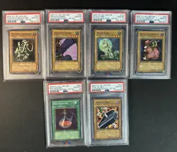Yugioh Legend of Blue Eyes LOB 31 1st Edition PSA 10 LOT - Image 5