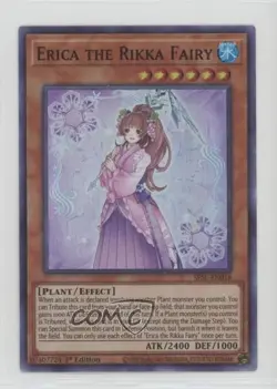 Erica the Rikka Fairy 1st Ed. YuGiOh Secret Slayers #SESL-EN018 - Image 1