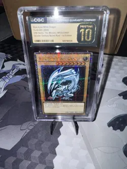 Yugioh Blue-Eyes White Dragon MP24 Black Label Quarter Century Grade 10 PRISTINE - Image 1