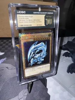 Yugioh Blue-Eyes White Dragon MP24 Black Label Quarter Century Grade 10 PRISTINE - Image 2