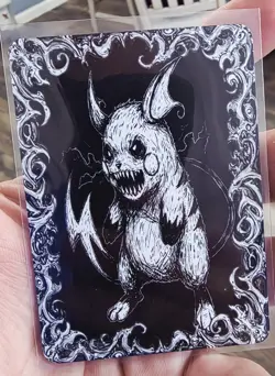 Mending Clown Raichu - Fan Art Card - Image 1