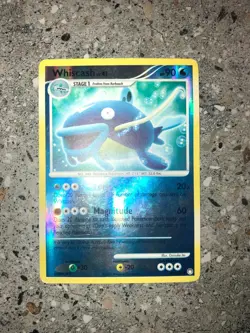 Pokemon TCG Cards Whiscash 40/123 Mysterious Treasures Reverse Holo Rare LP - Image 3