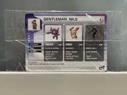 Pokemon Battle-e Reader Card, Game Boy 2003 VTG - Gentleman Nils (Sealed, Mint) - Image 1