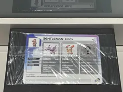 Pokemon Battle-e Reader Card, Game Boy 2003 VTG - Gentleman Nils (Sealed, Mint) - Image 3