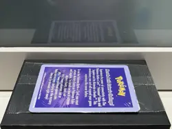 Pokemon Battle-e Reader Card, Game Boy 2003 VTG - Gentleman Nils (Sealed, Mint) - Image 4