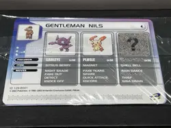 Pokemon Battle-e Reader Card, Game Boy 2003 VTG - Gentleman Nils (Sealed, Mint) - Image 5